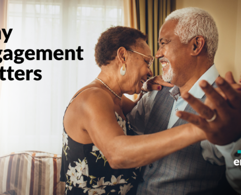 A couple dancing. Why engagement matters.